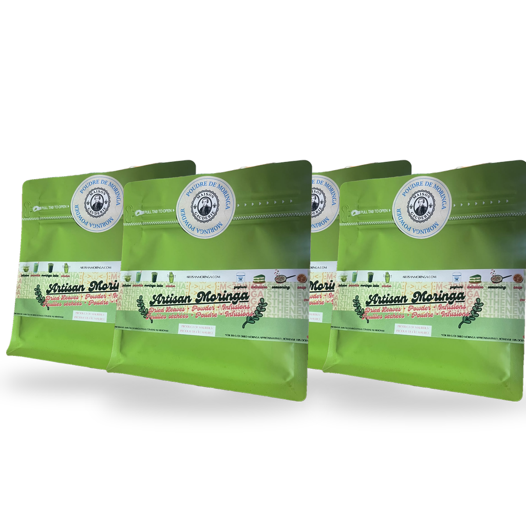 4 Poudres de moringa nature | 100 g